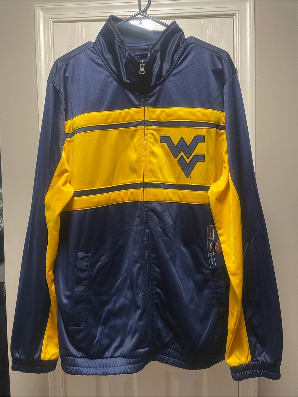 G-III Sports by Carl Banks Navy Athletic Jacket